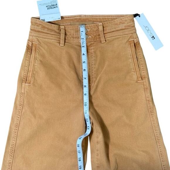 NWT Joe's Womens Allana Wide Leg Jeans High Rise Vintage Stretch Almond Size 26 - Picture 8 of 10